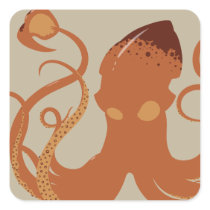 Vector Giant Squid Stickers