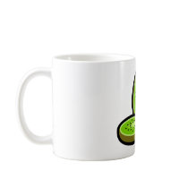 Vector kiwifruit mug