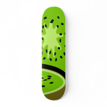 Vector kiwifruit skate boards