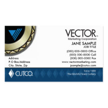 Vector Marketing Business Card