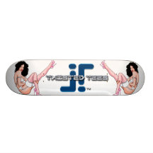 Vector Pinup Skate Board
