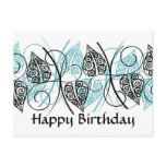 Vectors - Happy Birthday - Customized postcards