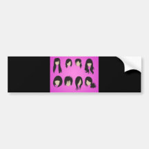 vectorvaco_09102001_hair_style_large bumper stickers