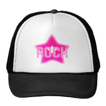 Vedette du rock - scène grunge alternative de punk casquettes de camionneur