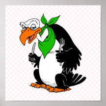 Veebie Vulture Print