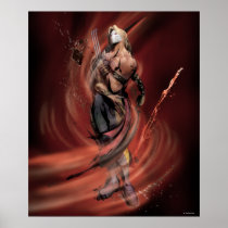 Vega Standing Print