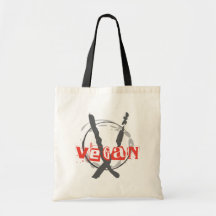 Vegan Anarchist Canvas Bags