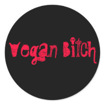 Vegan Bitch Stickers