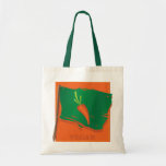 Vegan Carrot Flag Canvas Bag