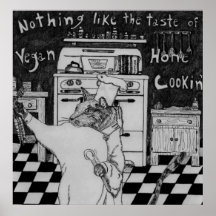Vegan Chef Maurice Posters