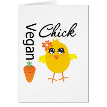 Vegan Chick 2 Cards