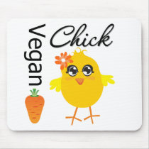 Vegan Chick 2 Mouse Pads