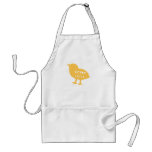 Vegan Chick yellow Apron