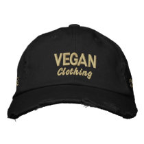 VEGAN Clothing Distressed