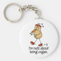 Vegan Gift Keychain
