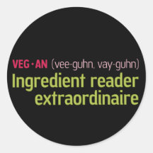 Vegan Ingredient Reader Stickers