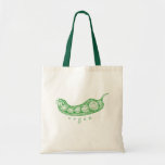 Vegan Pea Pod Tote Bags