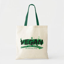 Vegan Peace Love Compassion Bags