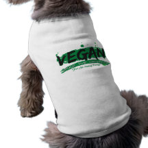 Vegan Peace Love Compassion Dog T-shirt