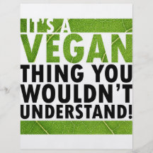 Vegan Thing Flyer Design