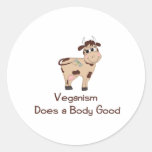 Veganism, Does a body good Sticker