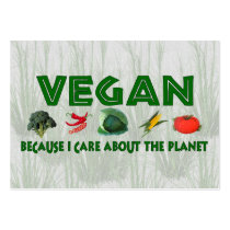 Vegans for the Planet Business Card Template