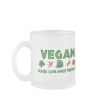 Vegans For The Planet Coffee Mugs