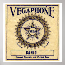 Vegaphone ficelle l'affiche