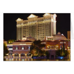 Vegas At Night Greeting Card