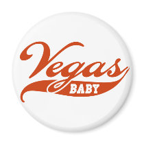 Vegas Baby Fridge Magnets