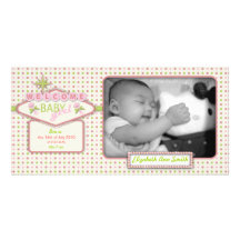 Vegas Baby Photo Card