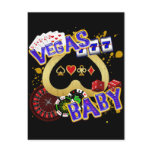 VEGAS BABY POST CARDS