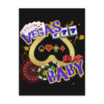 VEGAS BABY POST CARDS