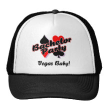 Vegas Bachelor Party Hats