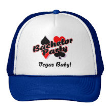 Vegas Bachelor Party Mesh Hats