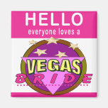 Vegas Bride Refrigerator Magnet