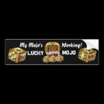Vegas Casino Mojo Fast Luck View Notes bumper stickers