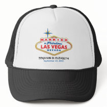Vegas Destination Wedding Commemorative Hat