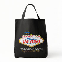 Vegas Destination Wedding Commemorative Tote Tote Bags