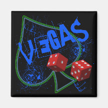 VEGAS FRIDGE MAGNET