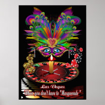 Vegas Masquerade Print