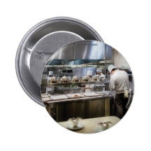Vegas - Paris - The chefs at the Eiffel Tower Pinback Button