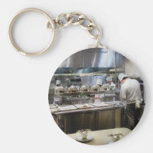 Vegas - Paris - The chefs at the Eiffel Tower Key Chain