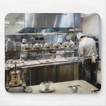 Vegas - Paris - The chefs at the Eiffel Tower Mousepads