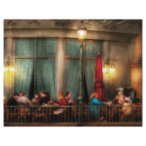 Vegas - Paris - The outdoor Cafe Personalized Letterhead