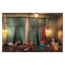 Vegas - Paris - The outdoor Cafe Personalized Stationery