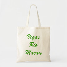 Vegas Rio Macau Tote Bags