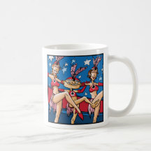 VEGAS SHOWGIRL CONVENTION NEXT DOOR COFFEE MUGS