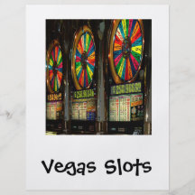 Vegas Slots Flyer Design