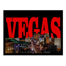 VEGAS Strip Postcard